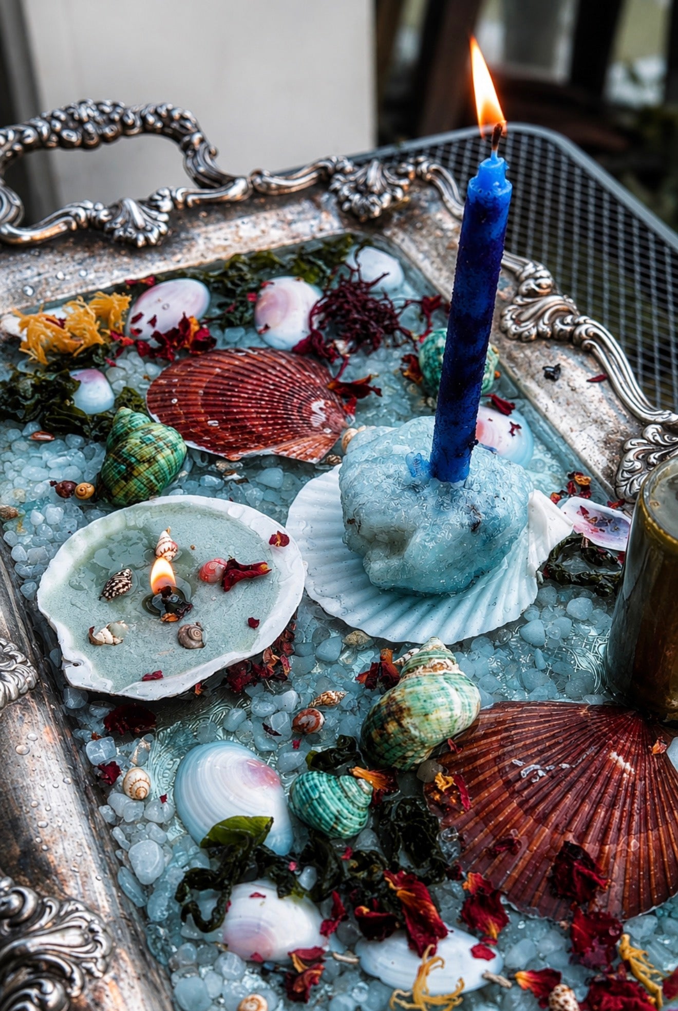 Moon Tide Ritual Candle Set