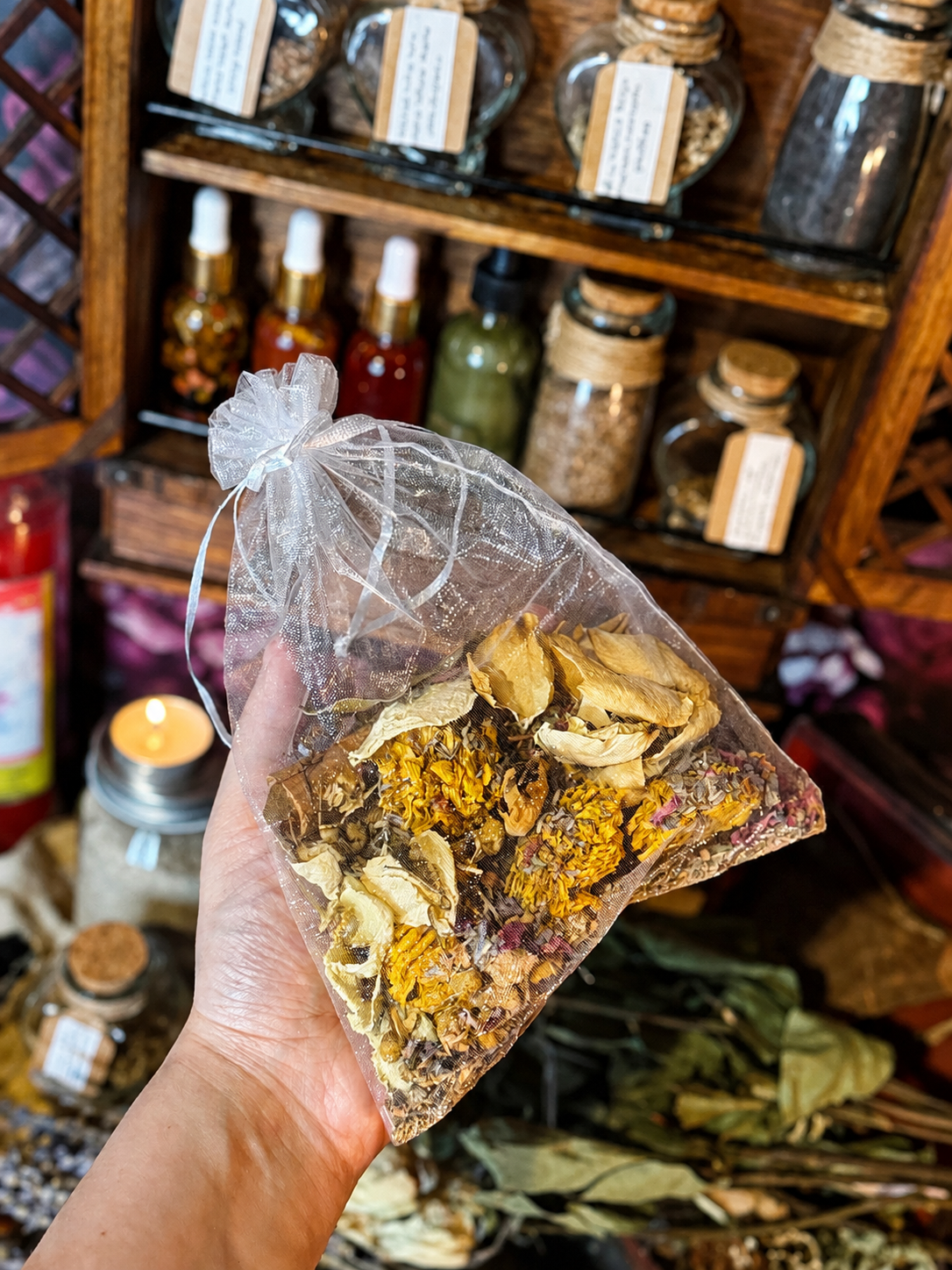 Beloved within Tea bath ritual